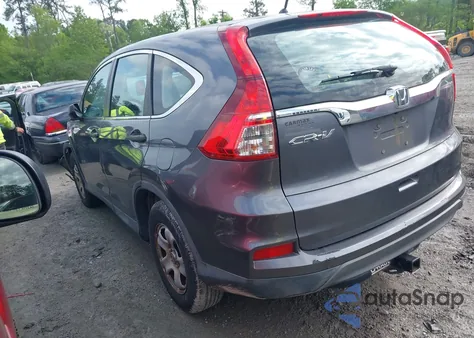2016 Honda Cr-V Lx from USA, damaged, VIN 2HKRM3H36GH501645